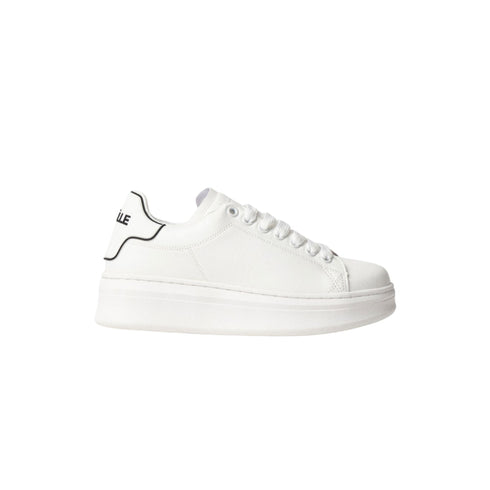 Gaelle Sneakers Sneakers Donna con tallone in contrasto Bianco - Francavilla Moda